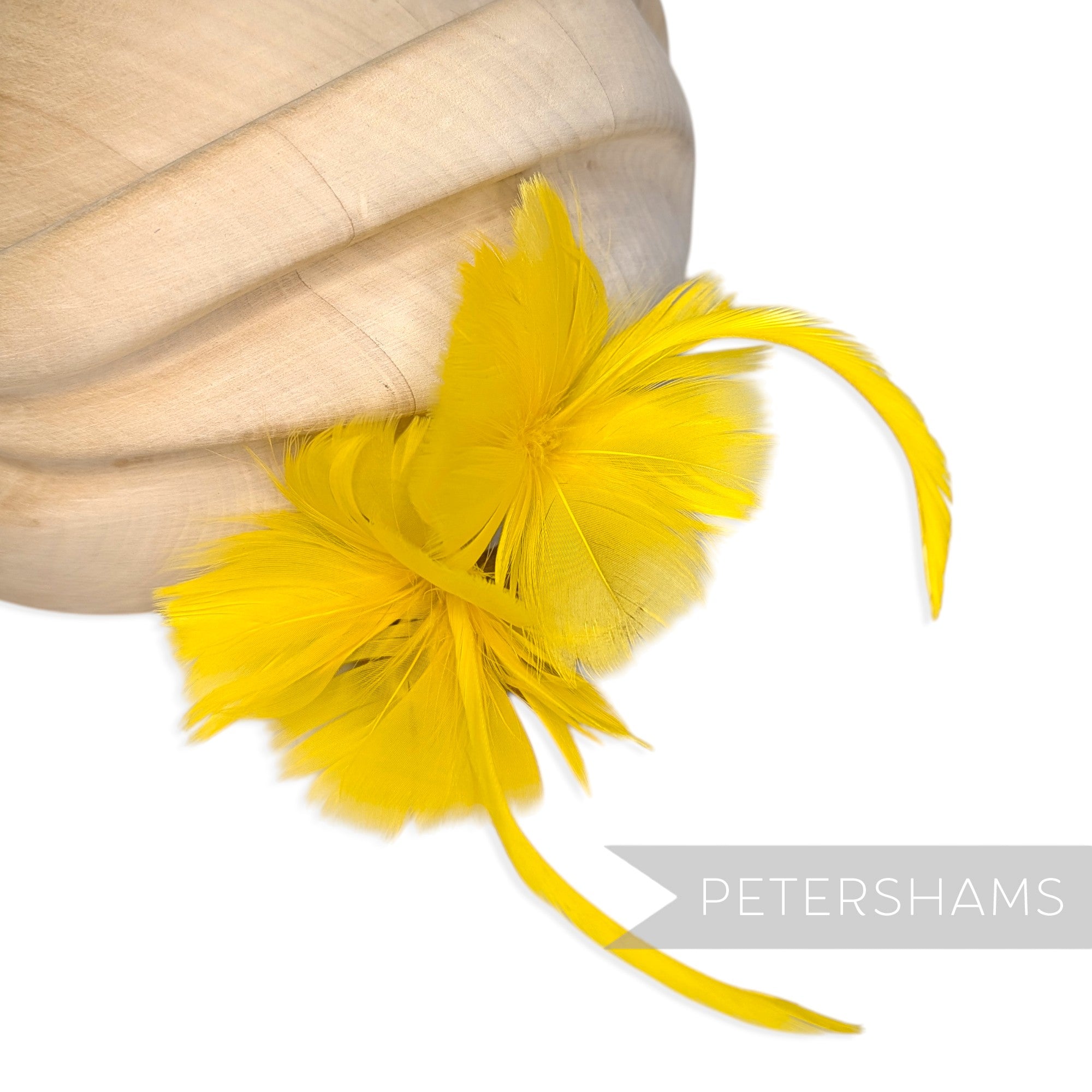 Petite Double Goose Feather Flower