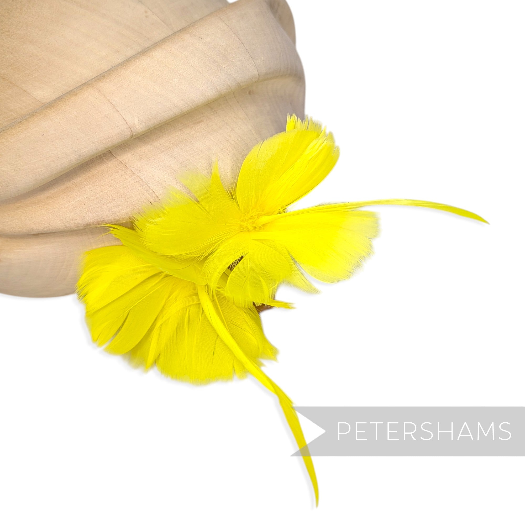 Petite Double Goose Feather Flower