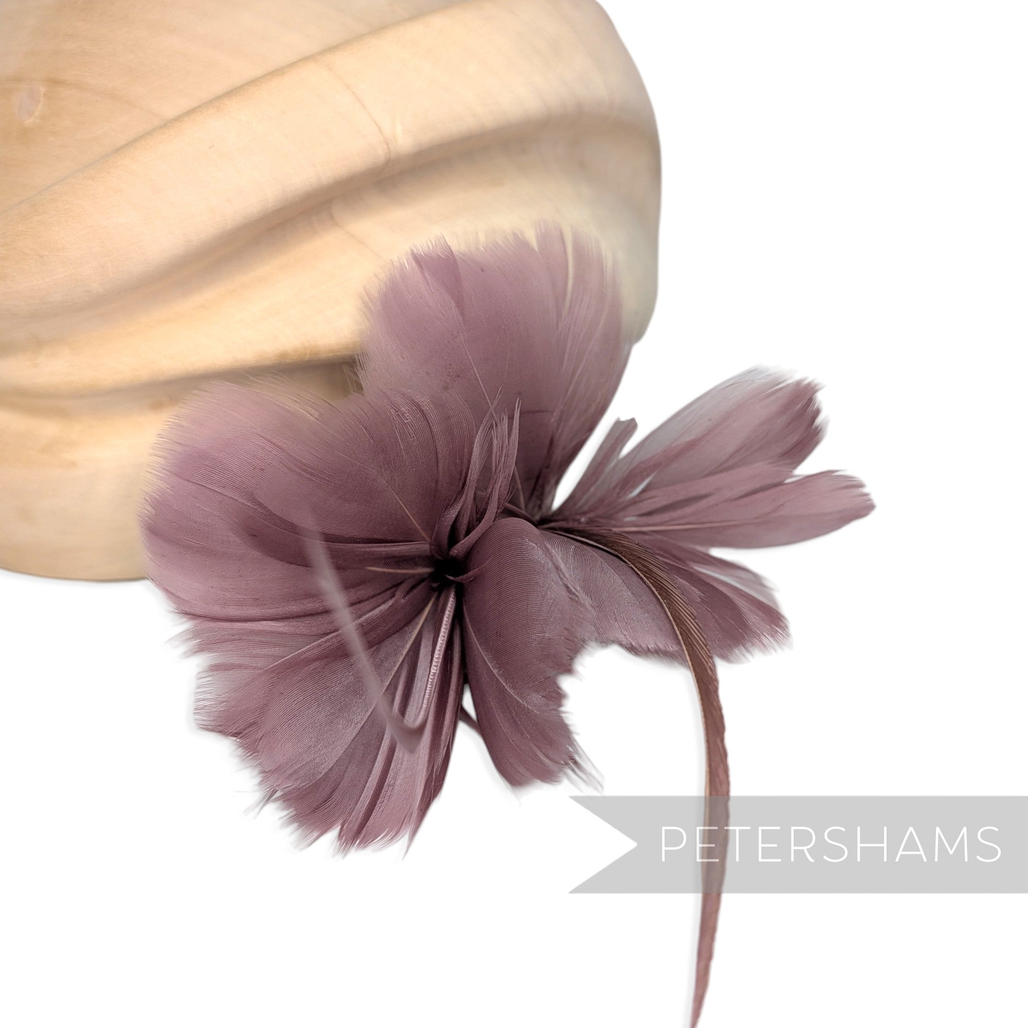 Petite Double Goose Feather Flower