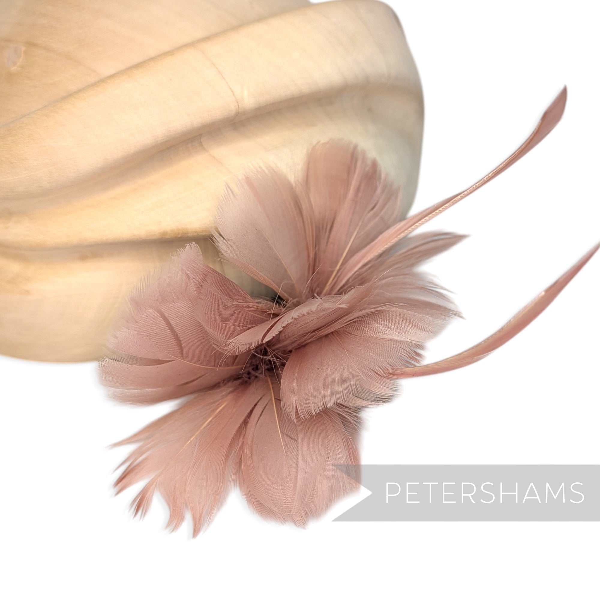Petite Double Goose Feather Flower