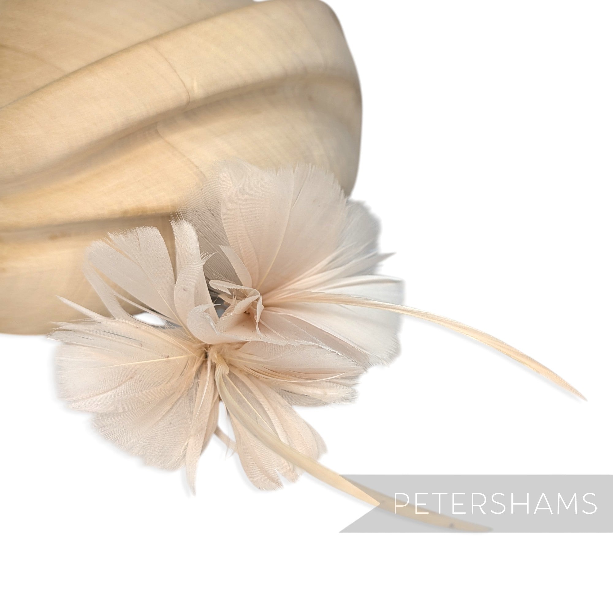 Petite Double Goose Feather Flower