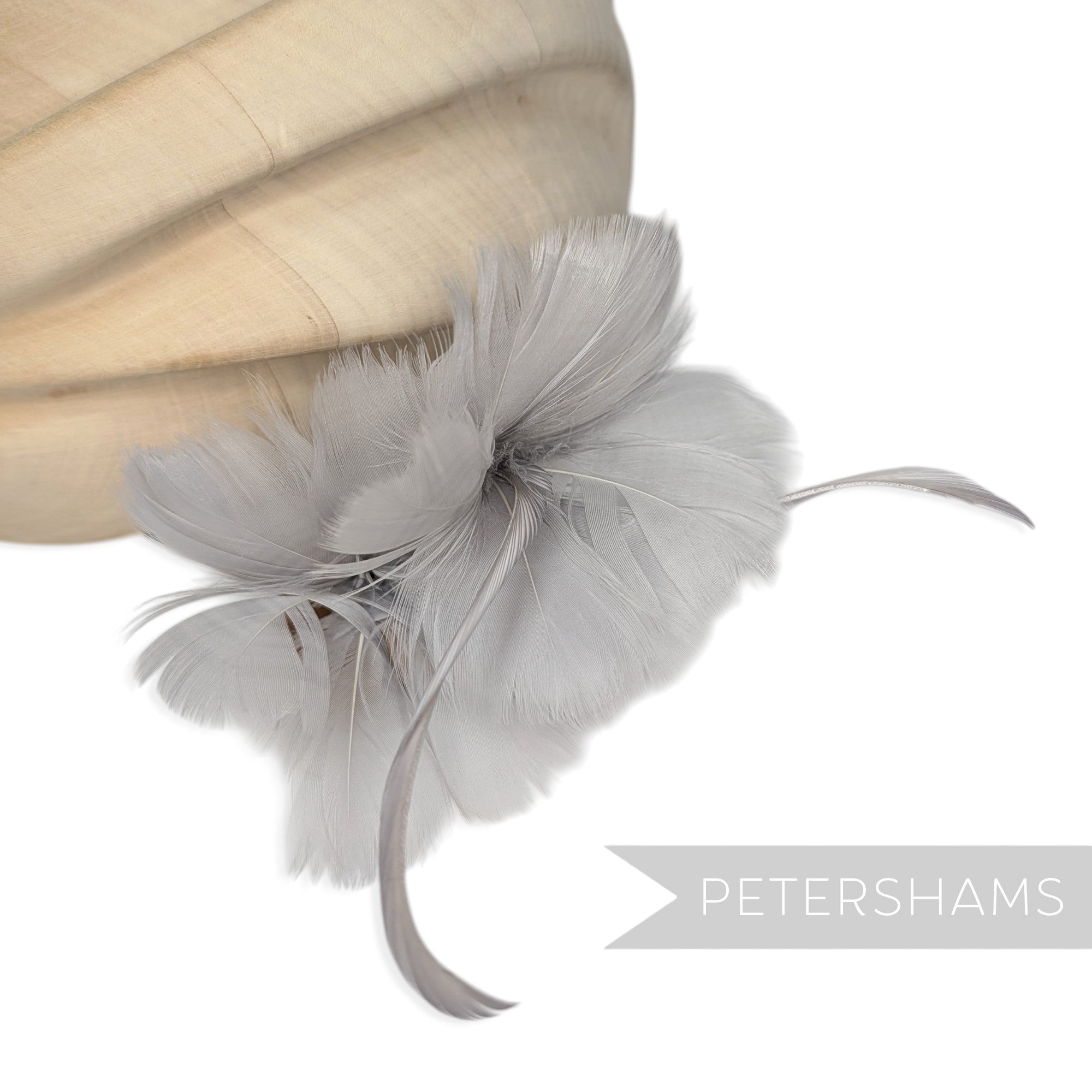 Petite Double Goose Feather Flower