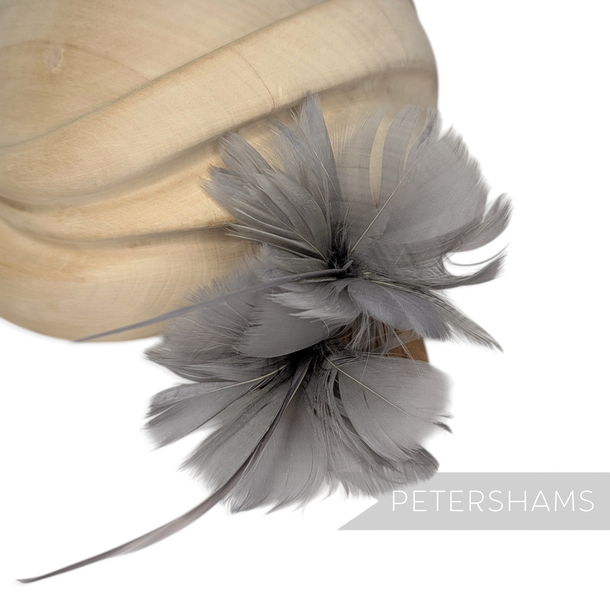 Petite Double Goose Feather Flower