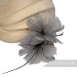 Petite Double Goose Feather Flower