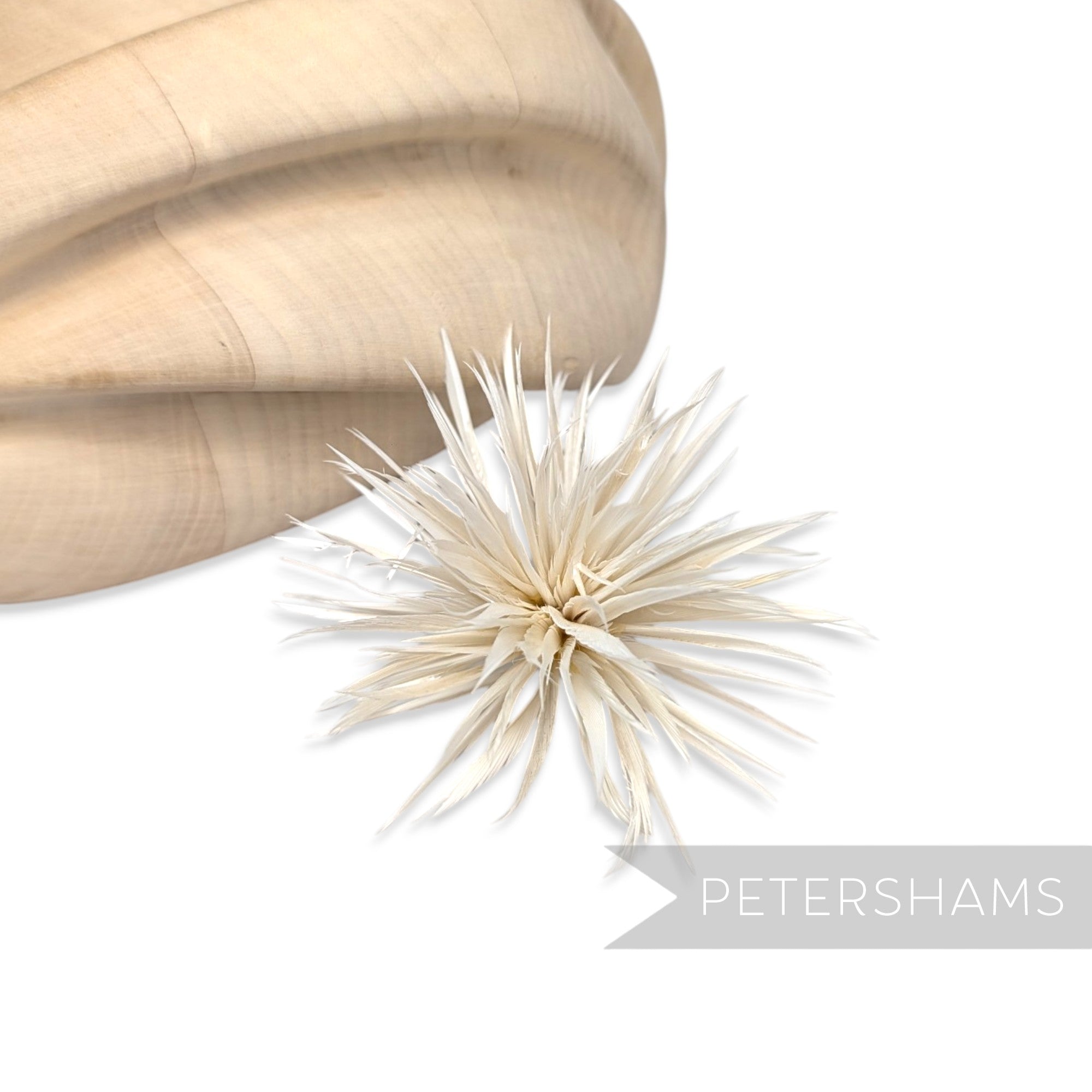 Goose Biot Feather Pom Hat Mount