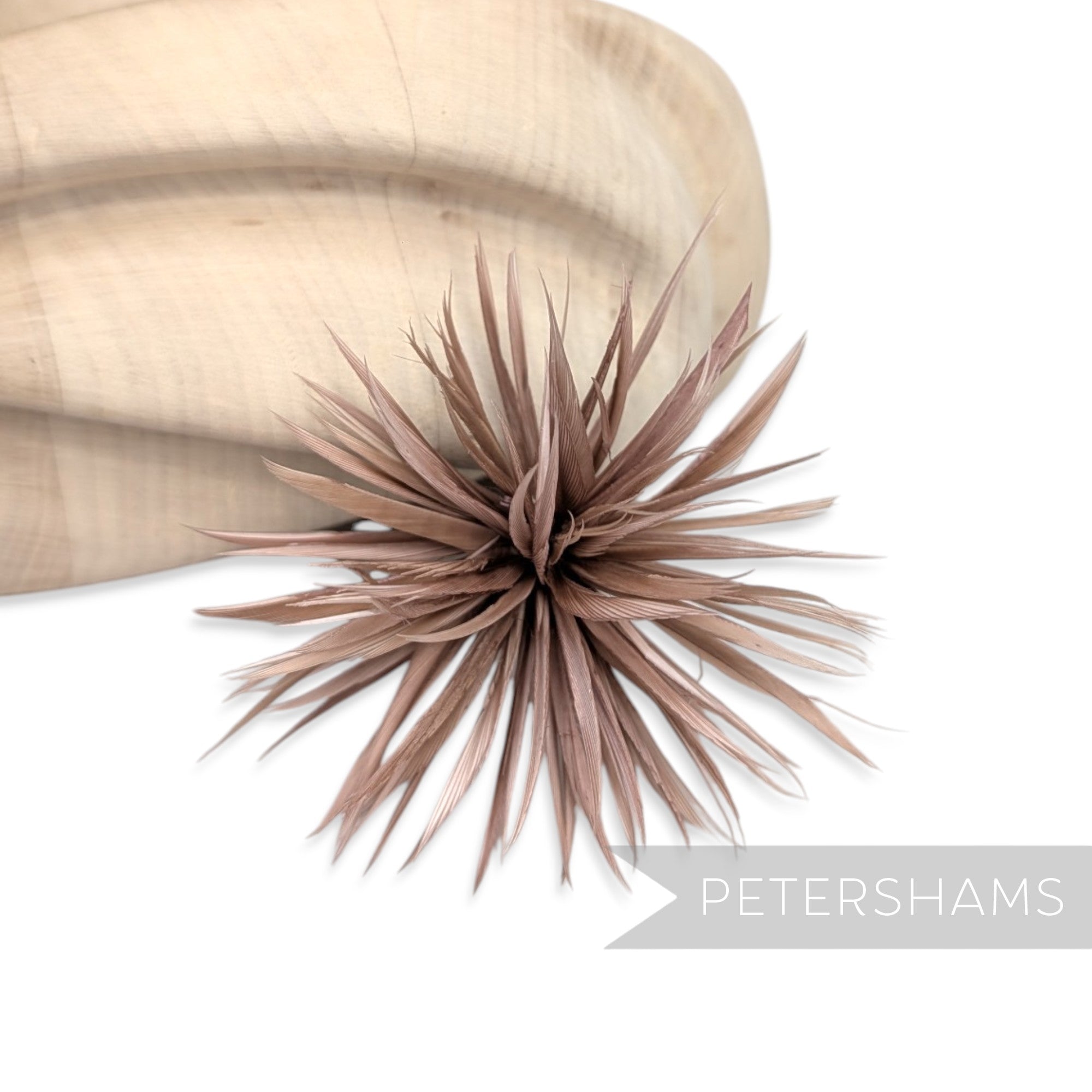 Goose Biot Feather Pom Hat Mount