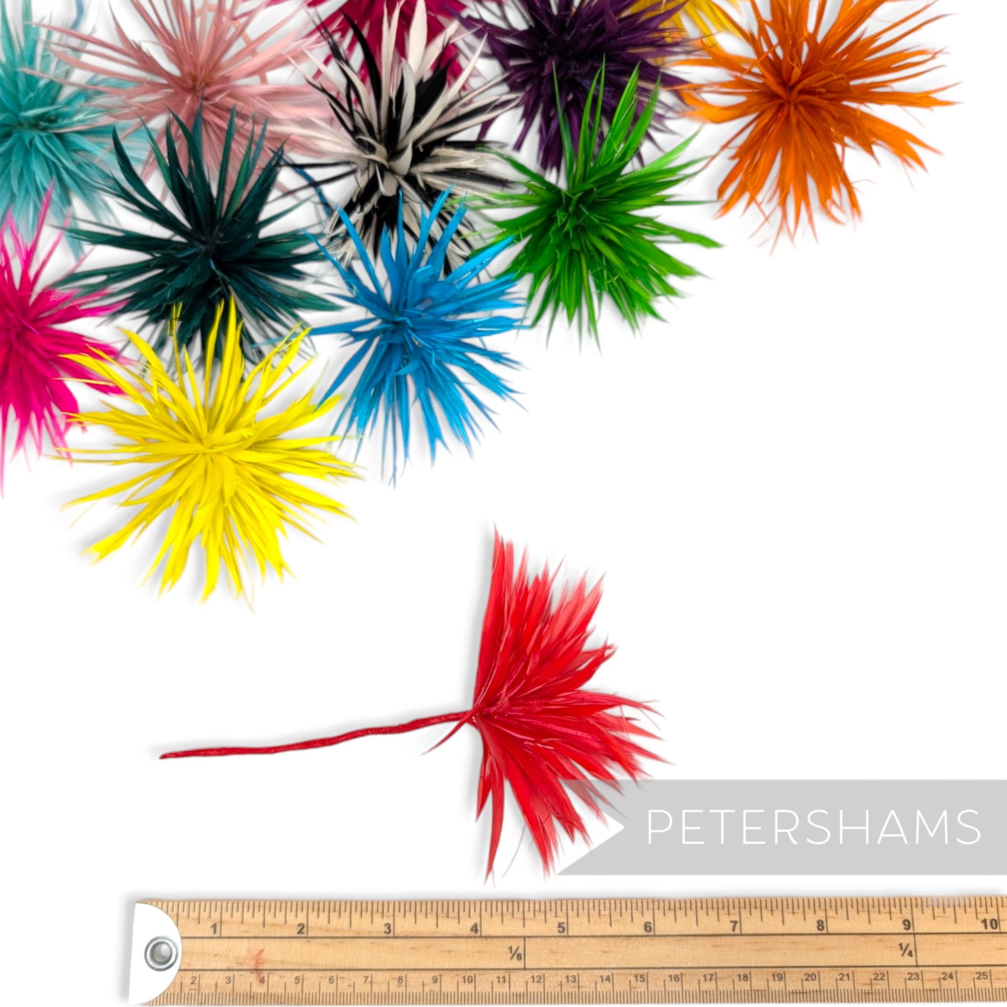 Goose Biot Feather Pom Hat Mount