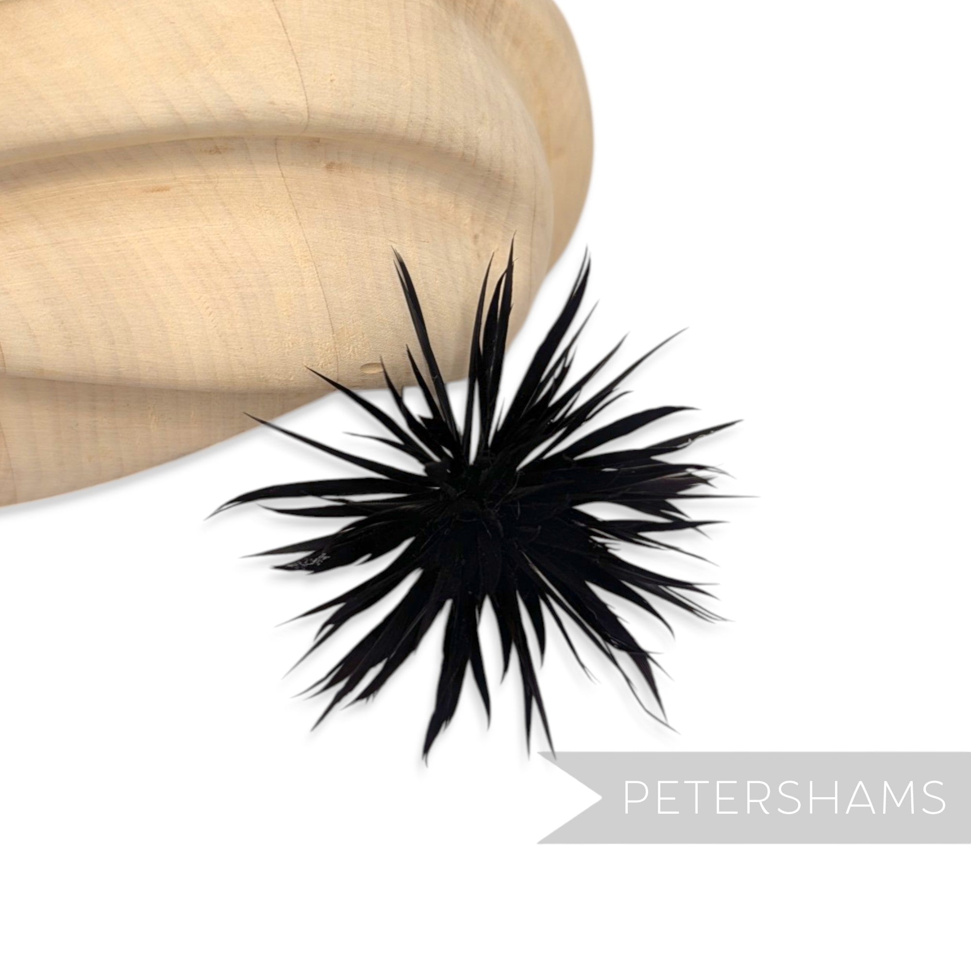 Goose Biot Feather Pom Hat Mount