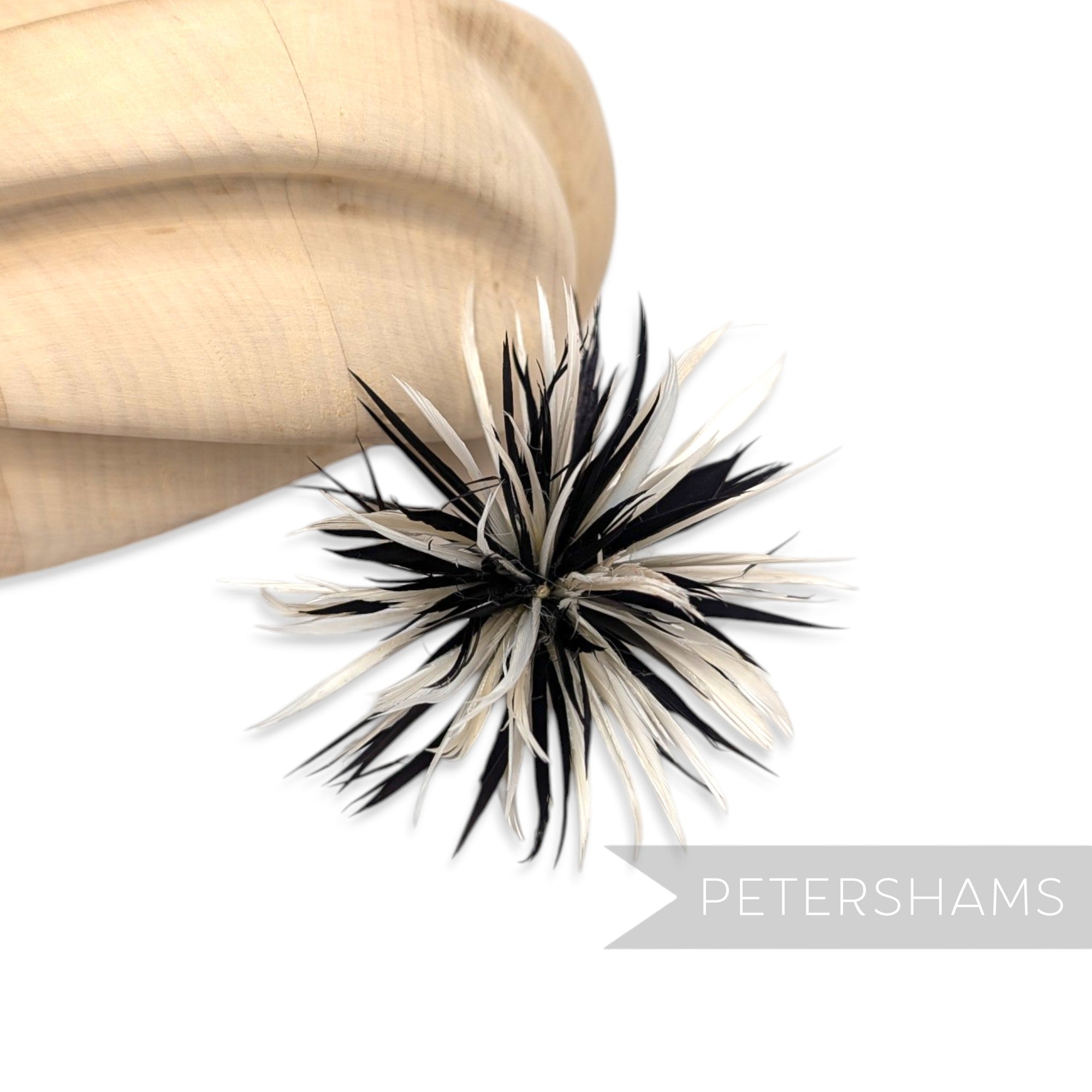 Goose Biot Feather Pom Hat Mount
