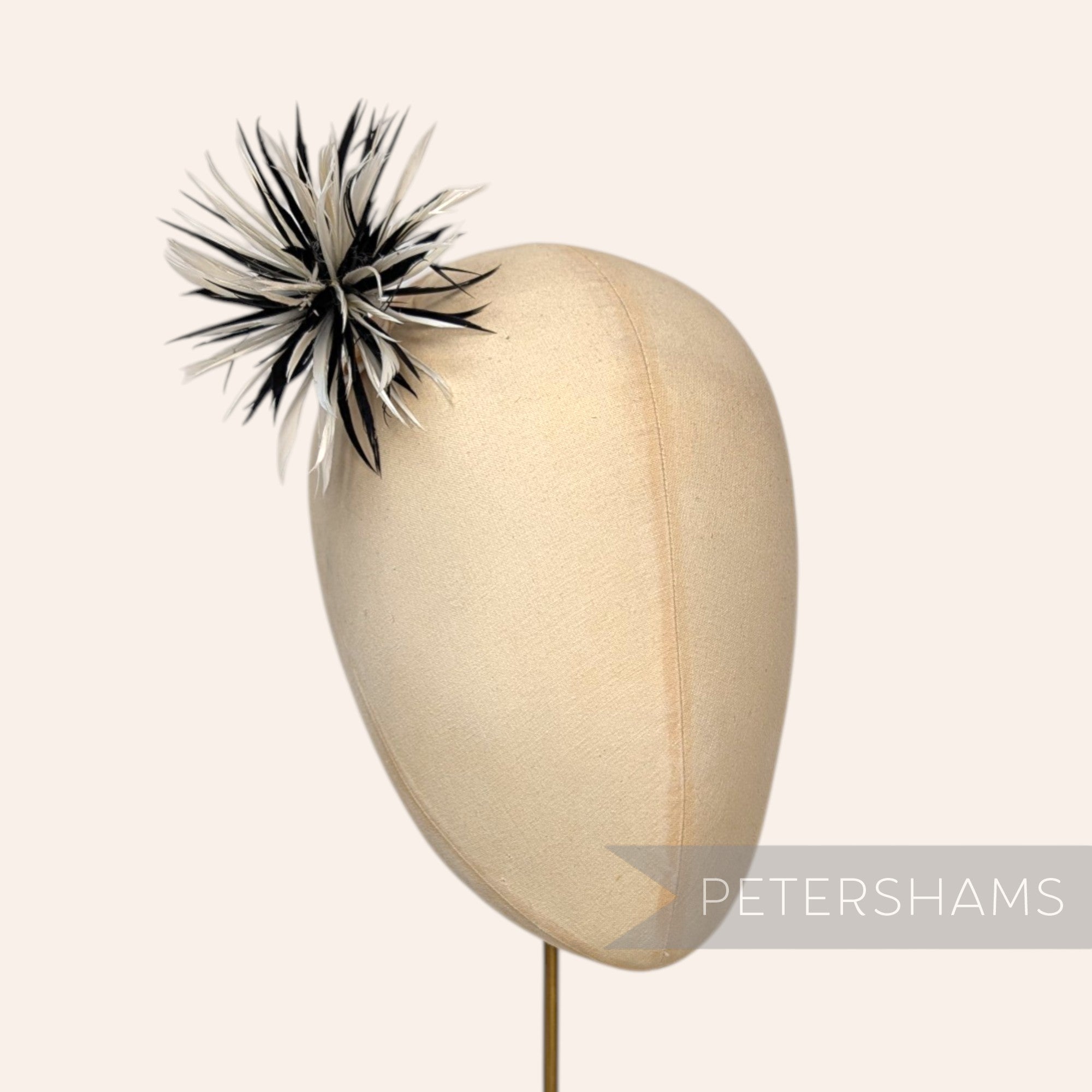 Goose Biot Feather Pom Hat Mount