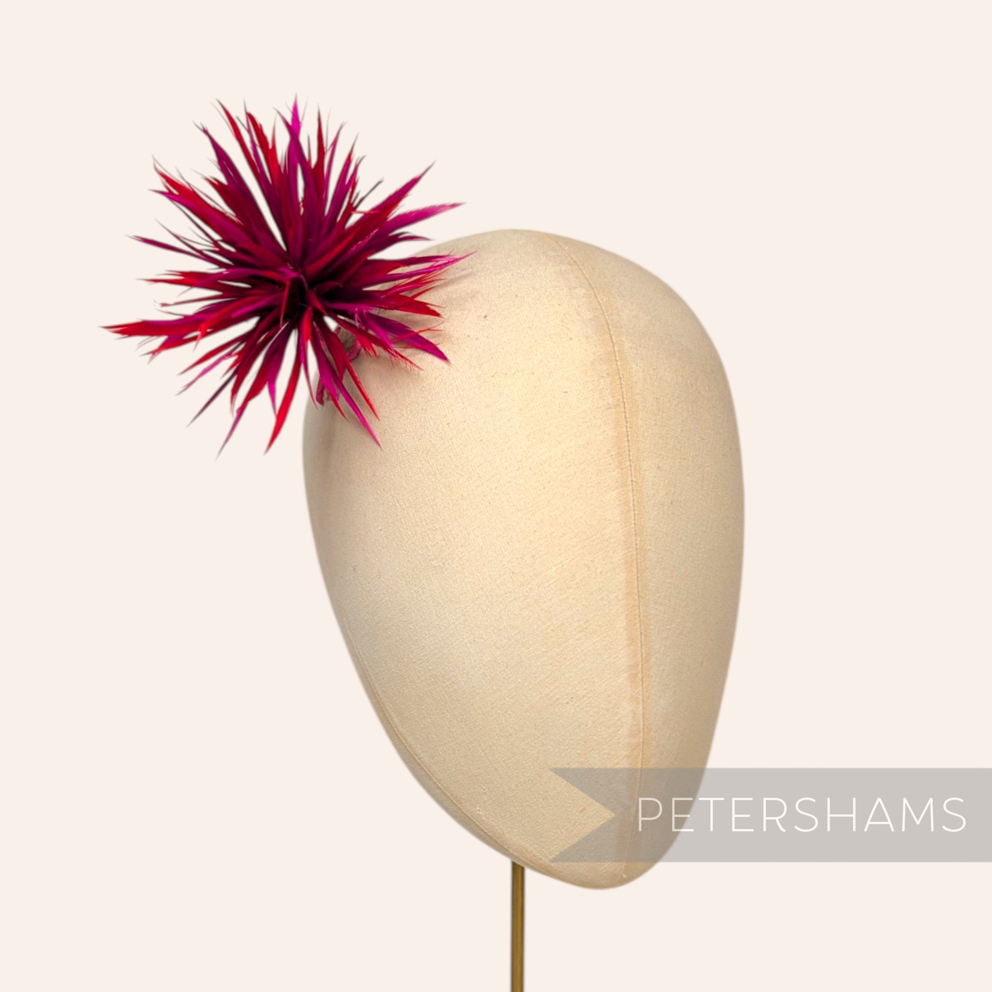 Goose Biot Feather Pom Hat Mount