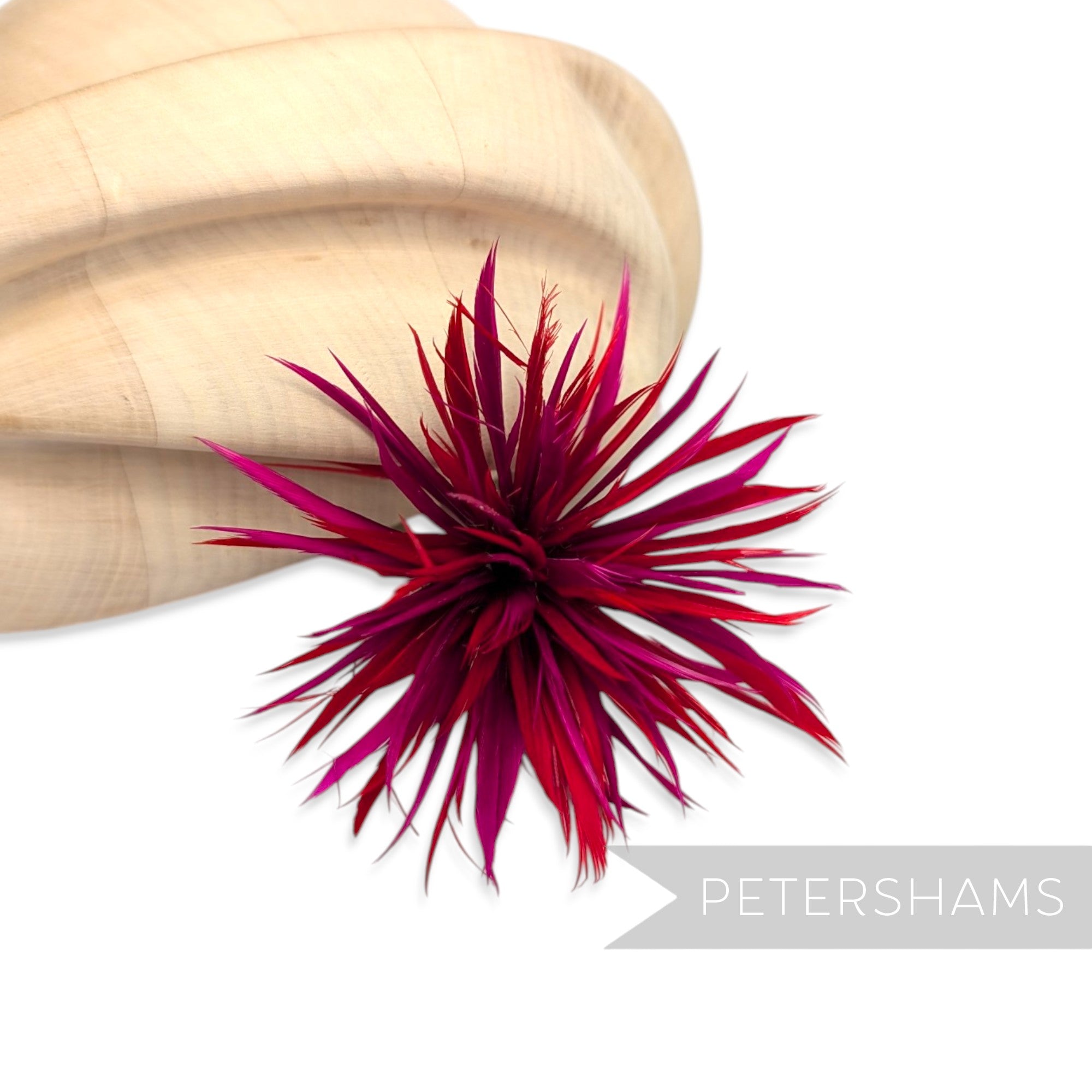 Goose Biot Feather Pom Hat Mount