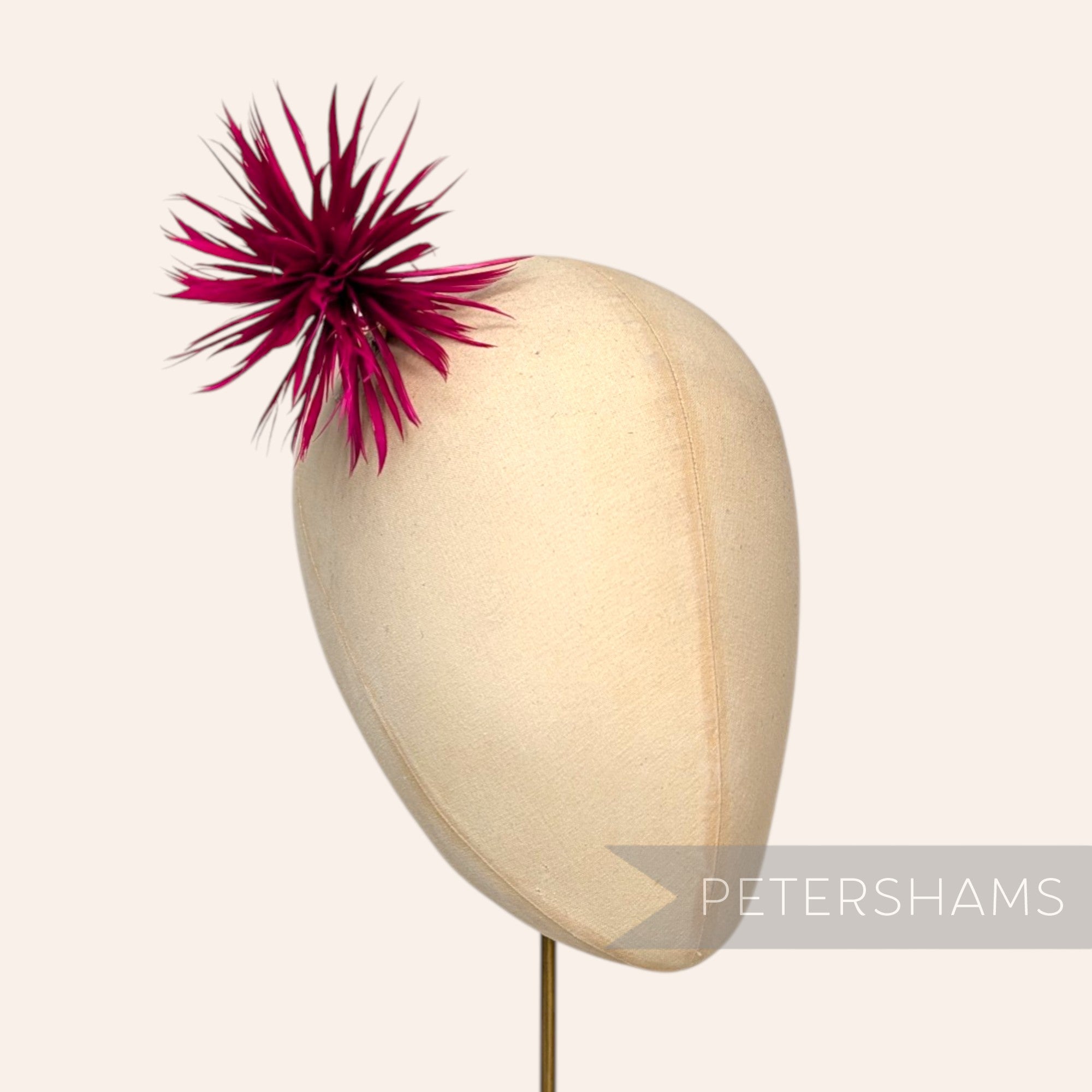 Goose Biot Feather Pom Hat Mount