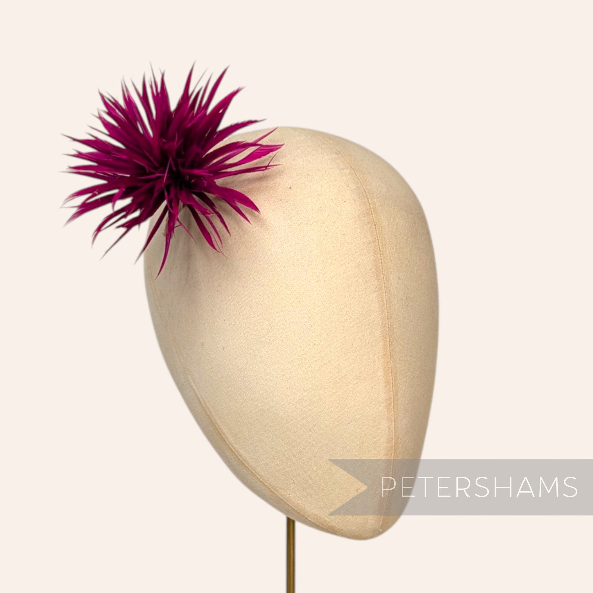 Goose Biot Feather Pom Hat Mount