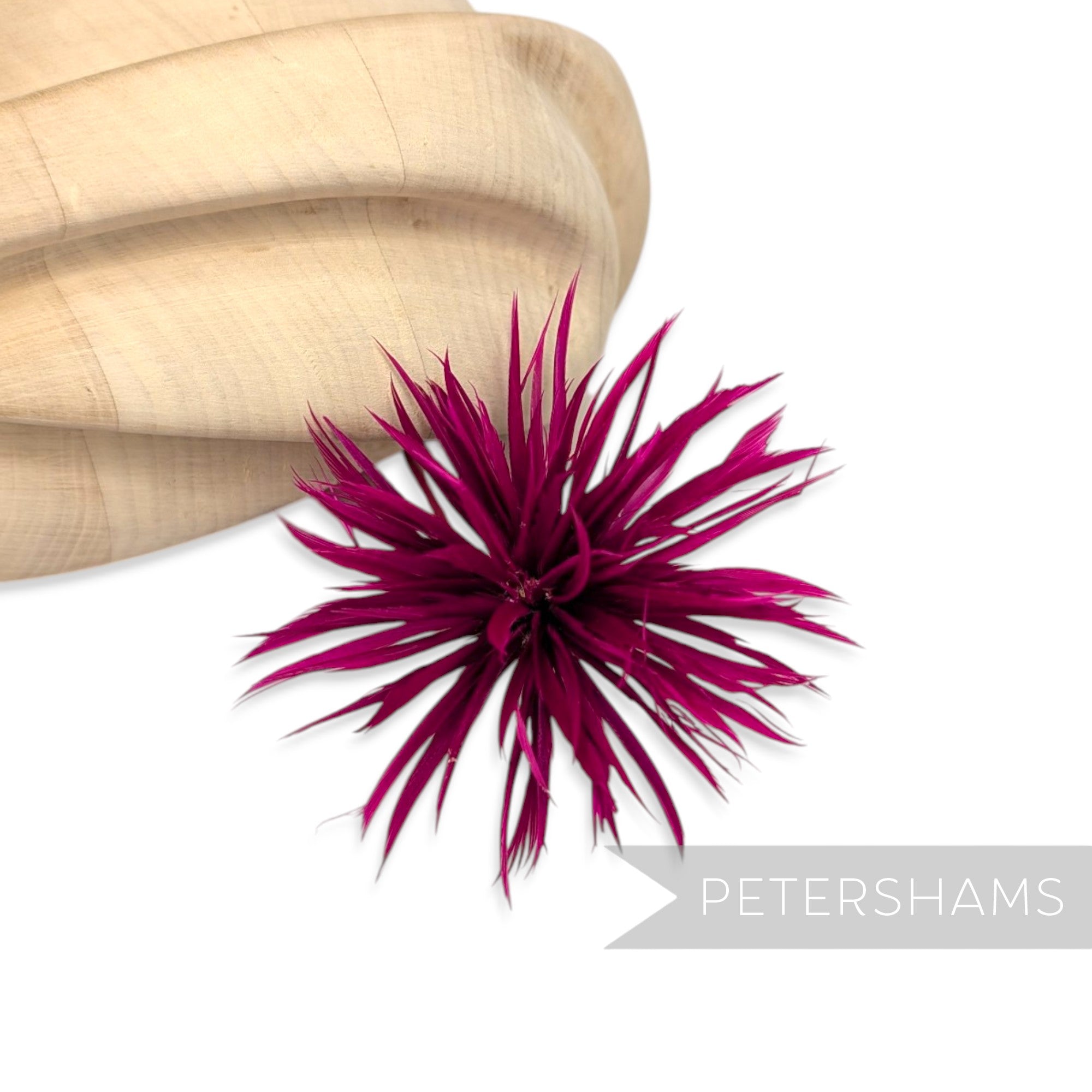 Goose Biot Feather Pom Hat Mount