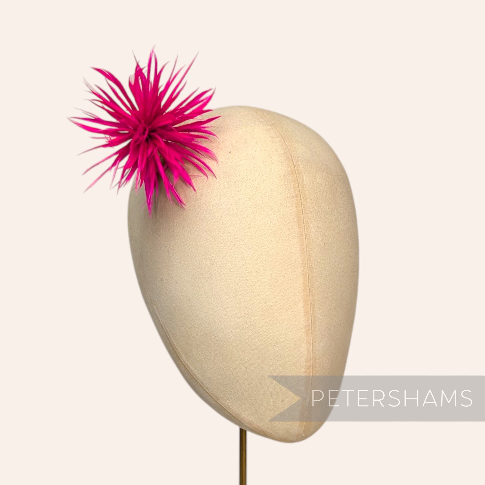 Goose Biot Feather Pom Hat Mount