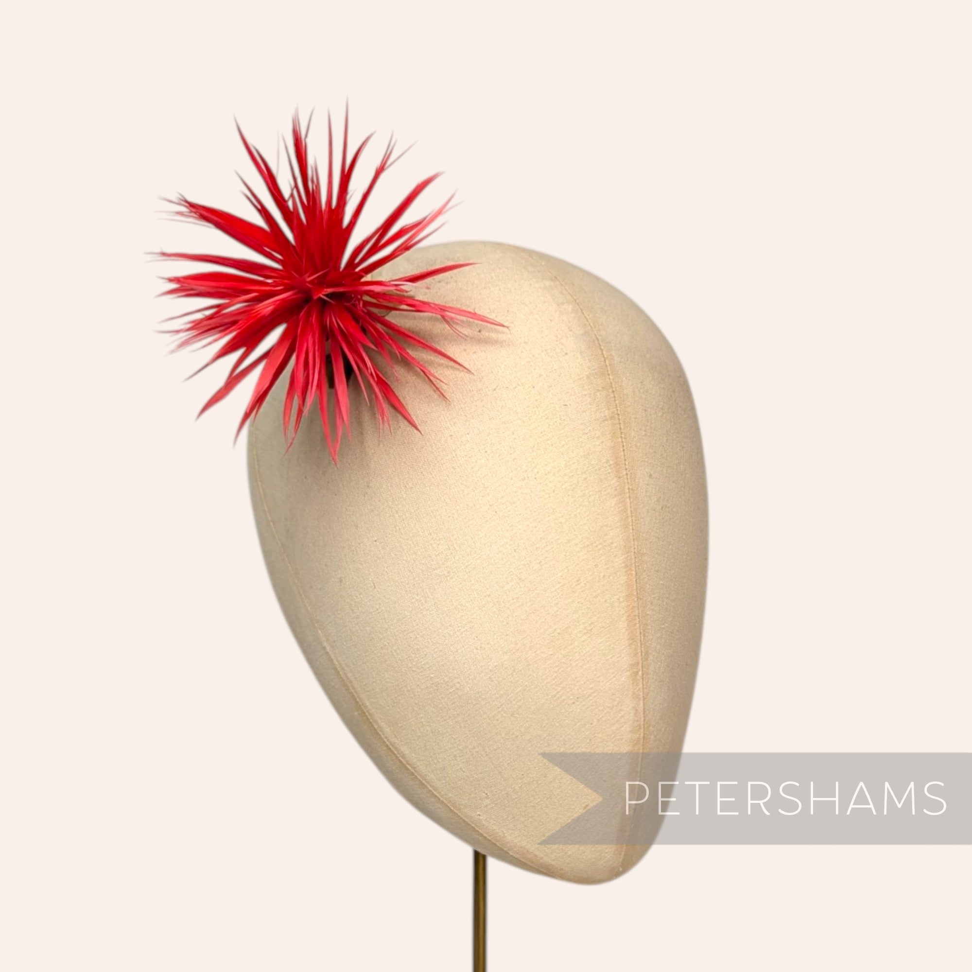 Goose Biot Feather Pom Hat Mount