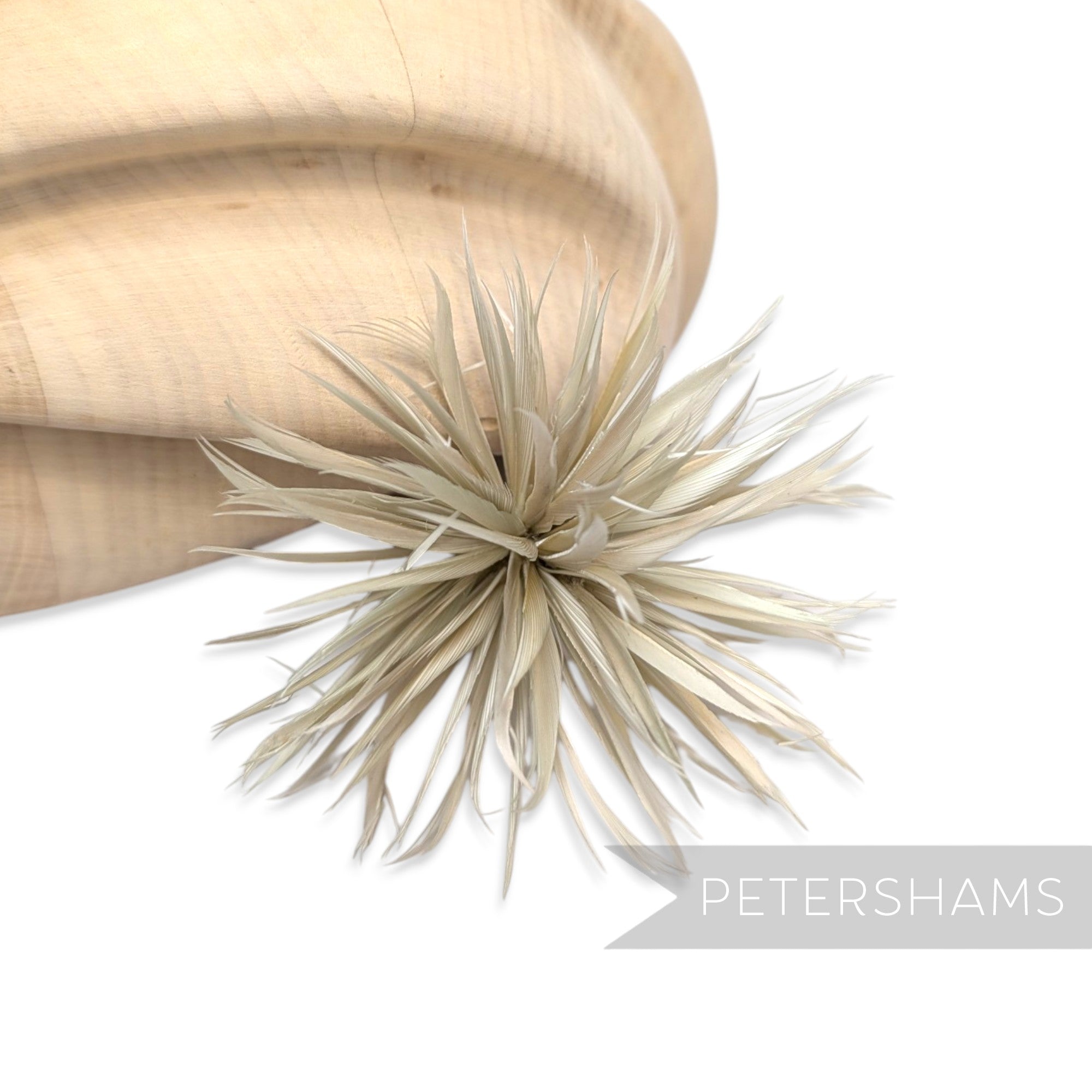 Goose Biot Feather Pom Hat Mount