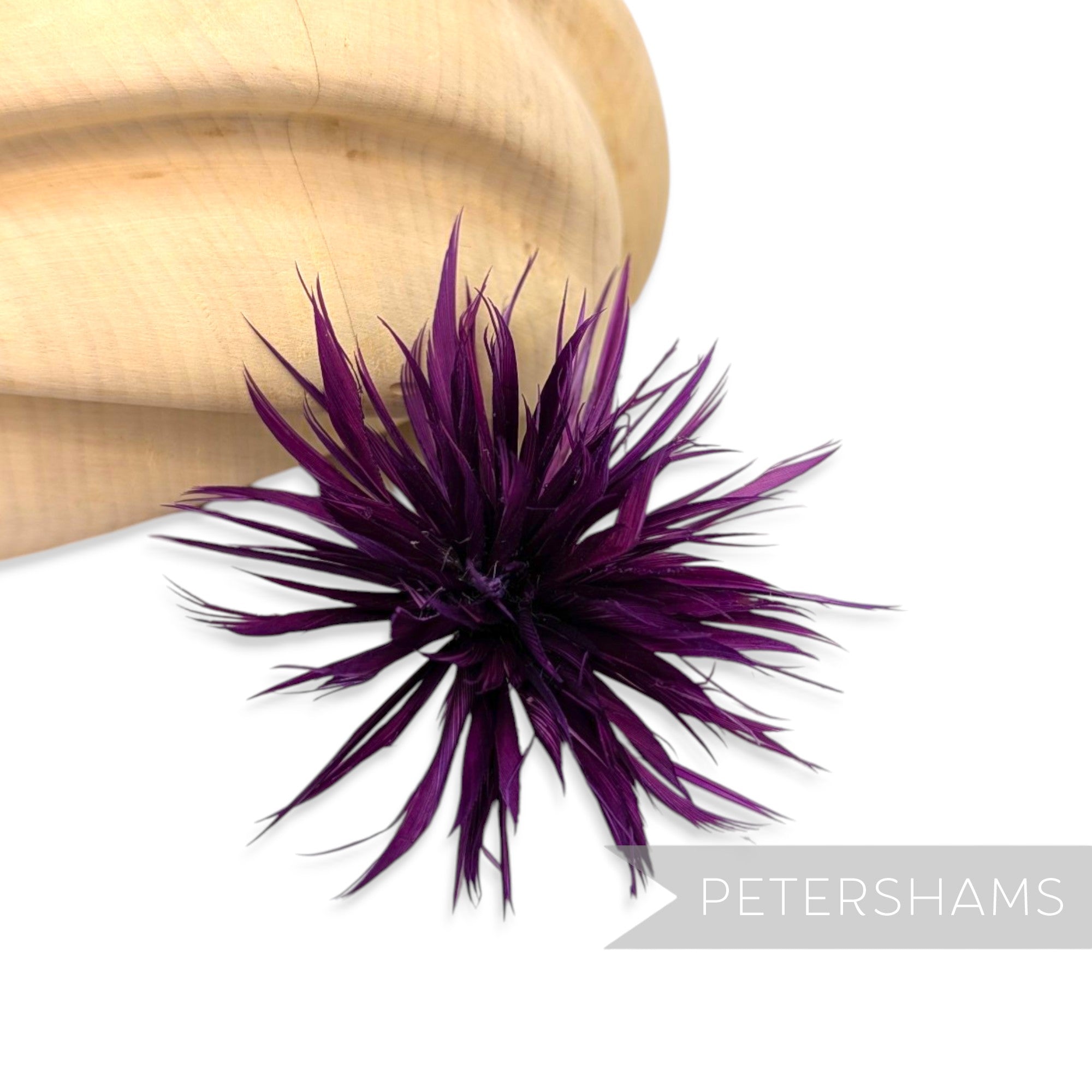 Goose Biot Feather Pom Hat Mount