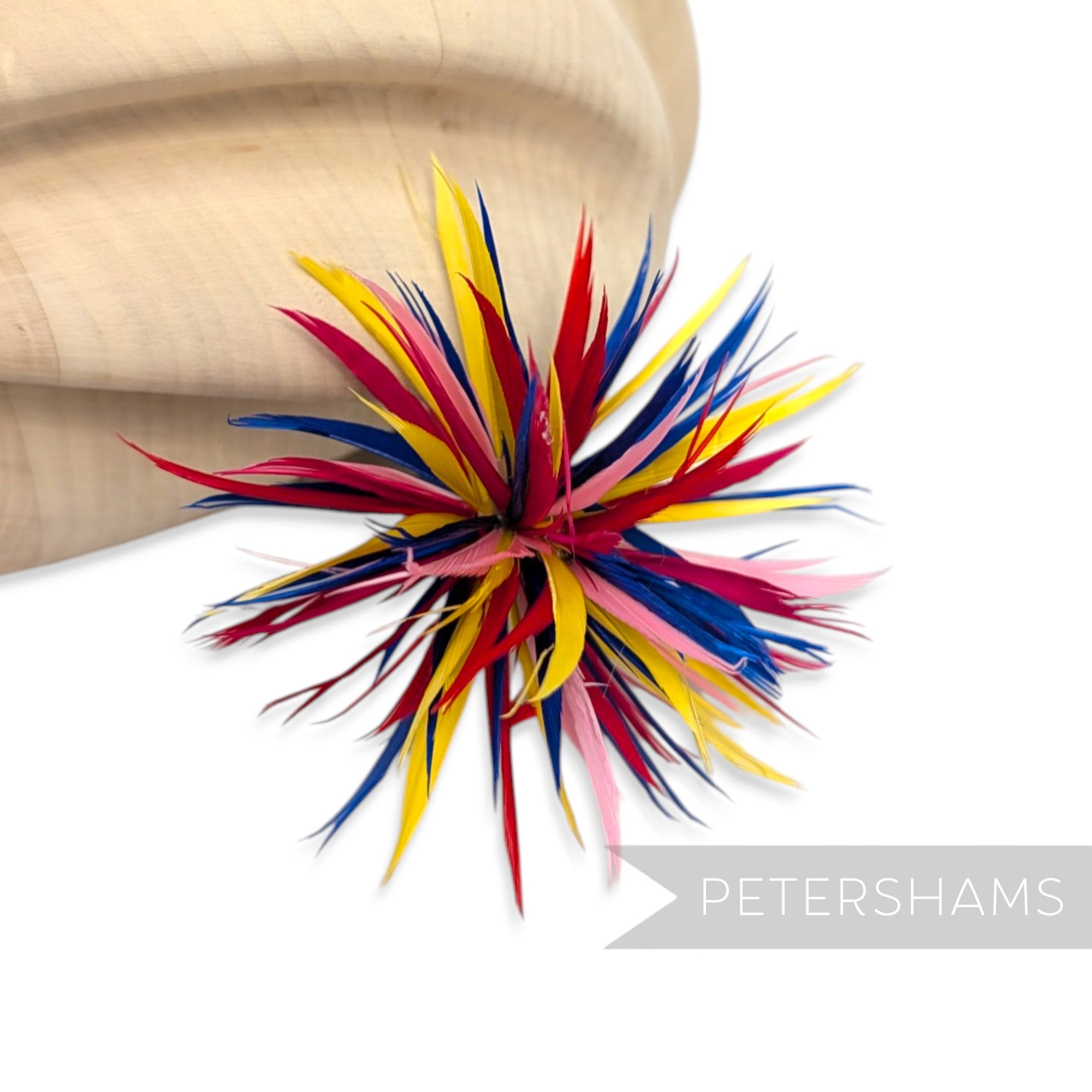 Goose Biot Feather Pom Hat Mount