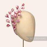 'Tulisa' Silk Flower Bud Wired Branch Millinery Hat Mount
