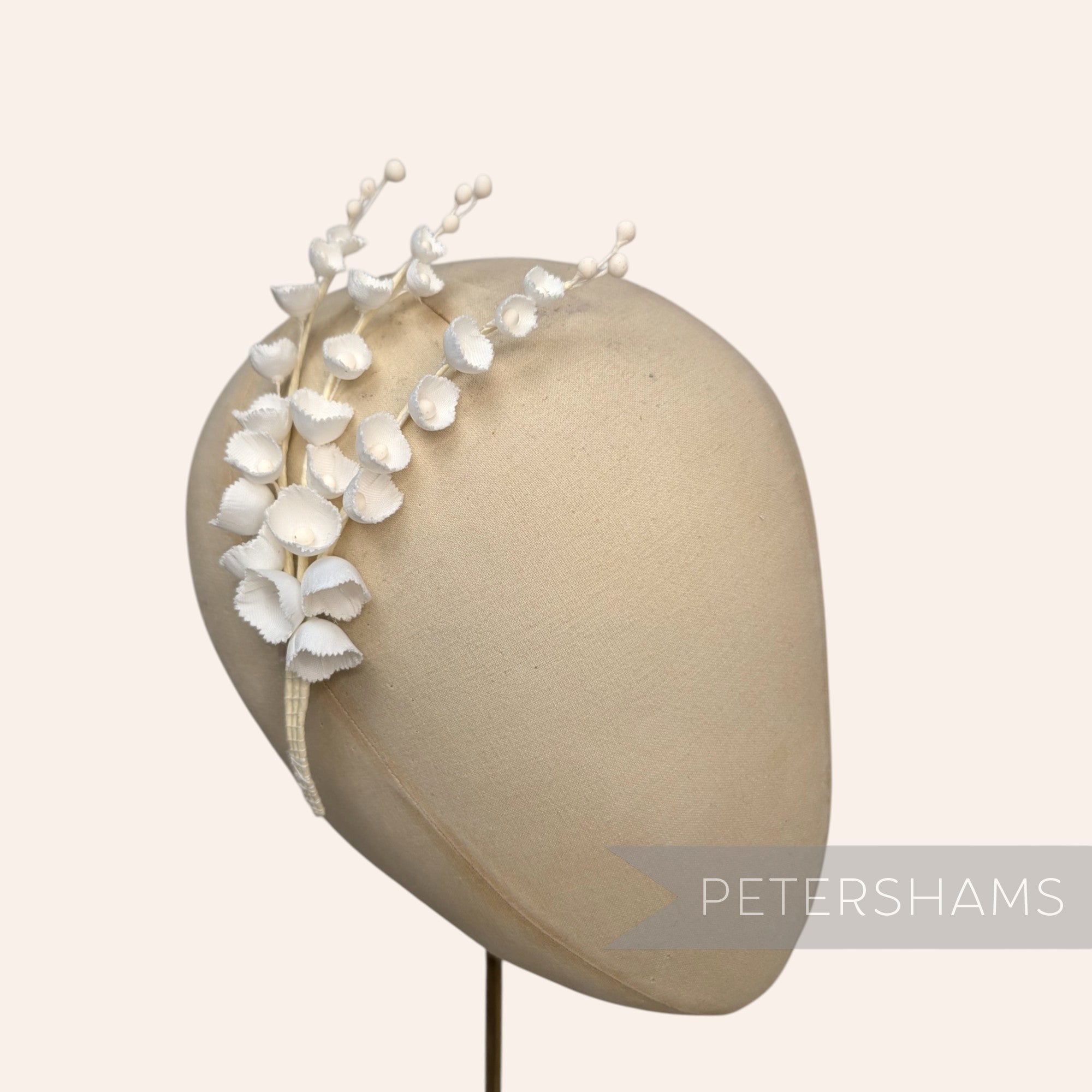 'Gabrielle' Silk Lily of the Valley Flower Spray - 3 Stems