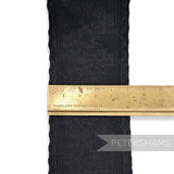 50mm Brocade Style 3-Leaf Clover Design Embroidered Ribbon Trim - 1m