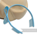 'Bow Band' Vintage 1950s Plastic Headband on Card