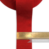 40mm High-Sheen Belting Ribbon - 1m