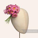 'Alisson' Vintage 1950/60's Silk German Primrose Flowers with Rolled Stems