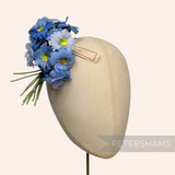 'Alisson' Vintage 1950/60's Silk German Primrose Flowers with Rolled Stems