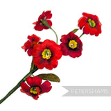 *One-off* 'Alissio' Vintage 1950s German Silk Primrose Flower Branch