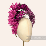 'Lupini' Giant Triple Bloom Vintage 1970/80s Czech Fabric Flower