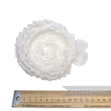 'Crimply' 12cm Silk Crimped Edge Millinery Hat Flower