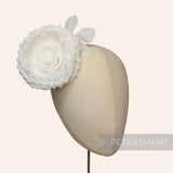 'Crimply' 12cm Silk Crimped Edge Millinery Hat Flower