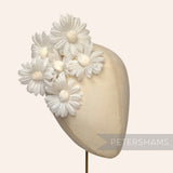 'Theresa' Vintage 1950/60s Wired Japanese Daisy Flowers - 6 stems