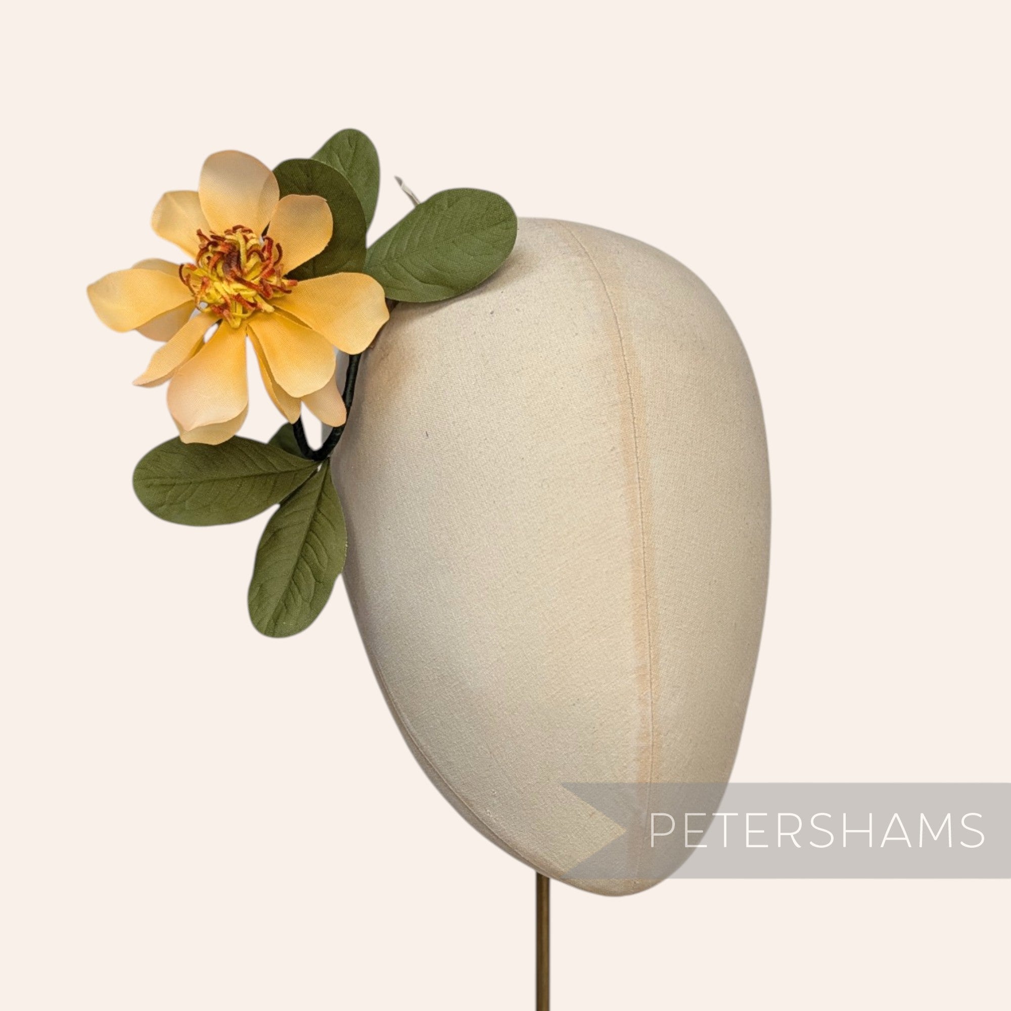 'Madoki' Vintage 1960s Japanese 8cm Silk Flower