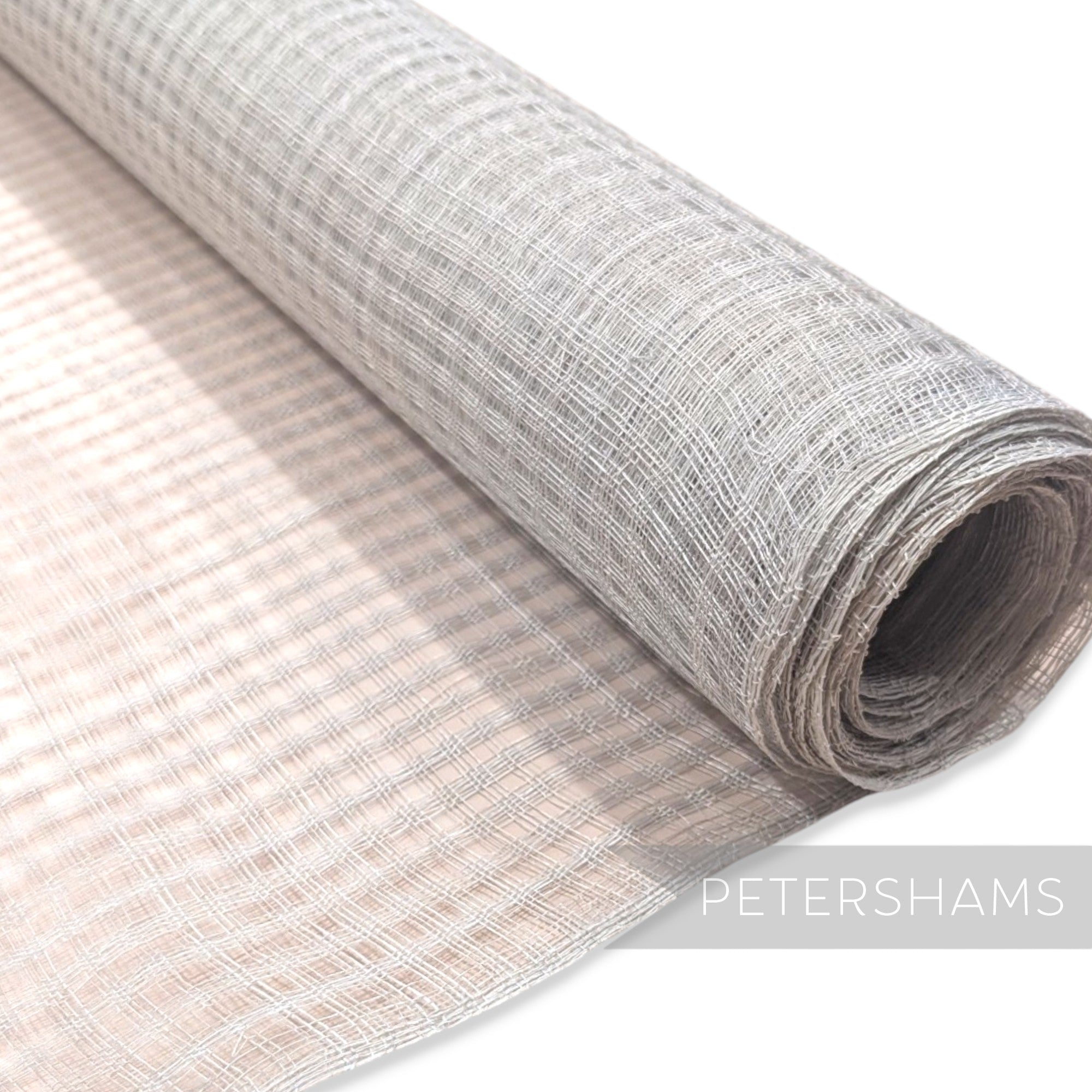 Basket Weave Sinamay Fabric - 1/2 metre