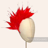 *One-off* Super Spiky Goose Feather Millinery Mount