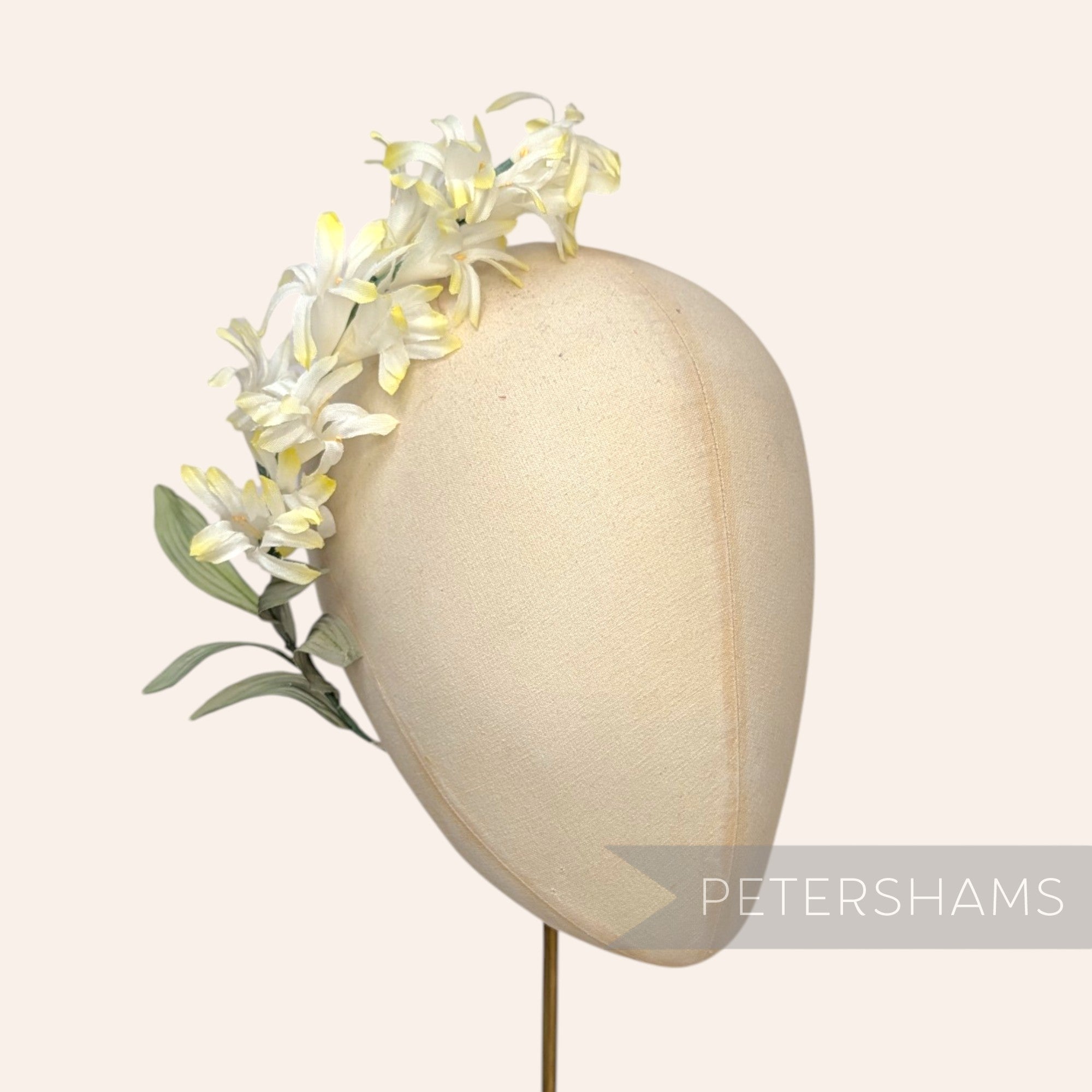 'Hylga' Vintage Japanese 1960/70s Hyacinth Silk Flower