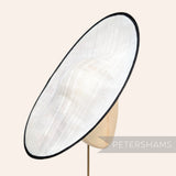 'Catherine' XL Sloped Sinamay Fascinator Hat Base