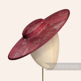 Sinamay Cartwheel Fascinator Hat Base