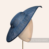 Extra Large Pointed Tip Sinamay Fascinator Hat Base