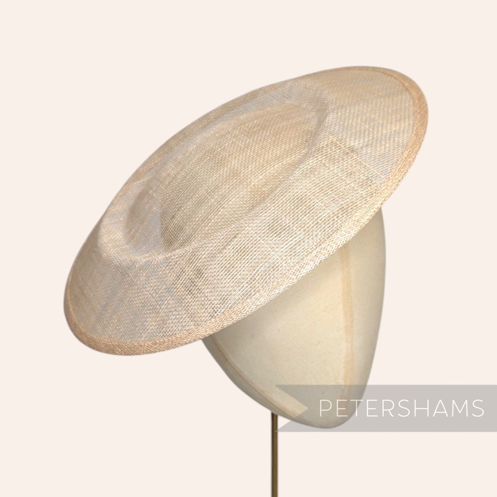 29cm Large Round Saucer Sinamay Fascinator Hat Base
