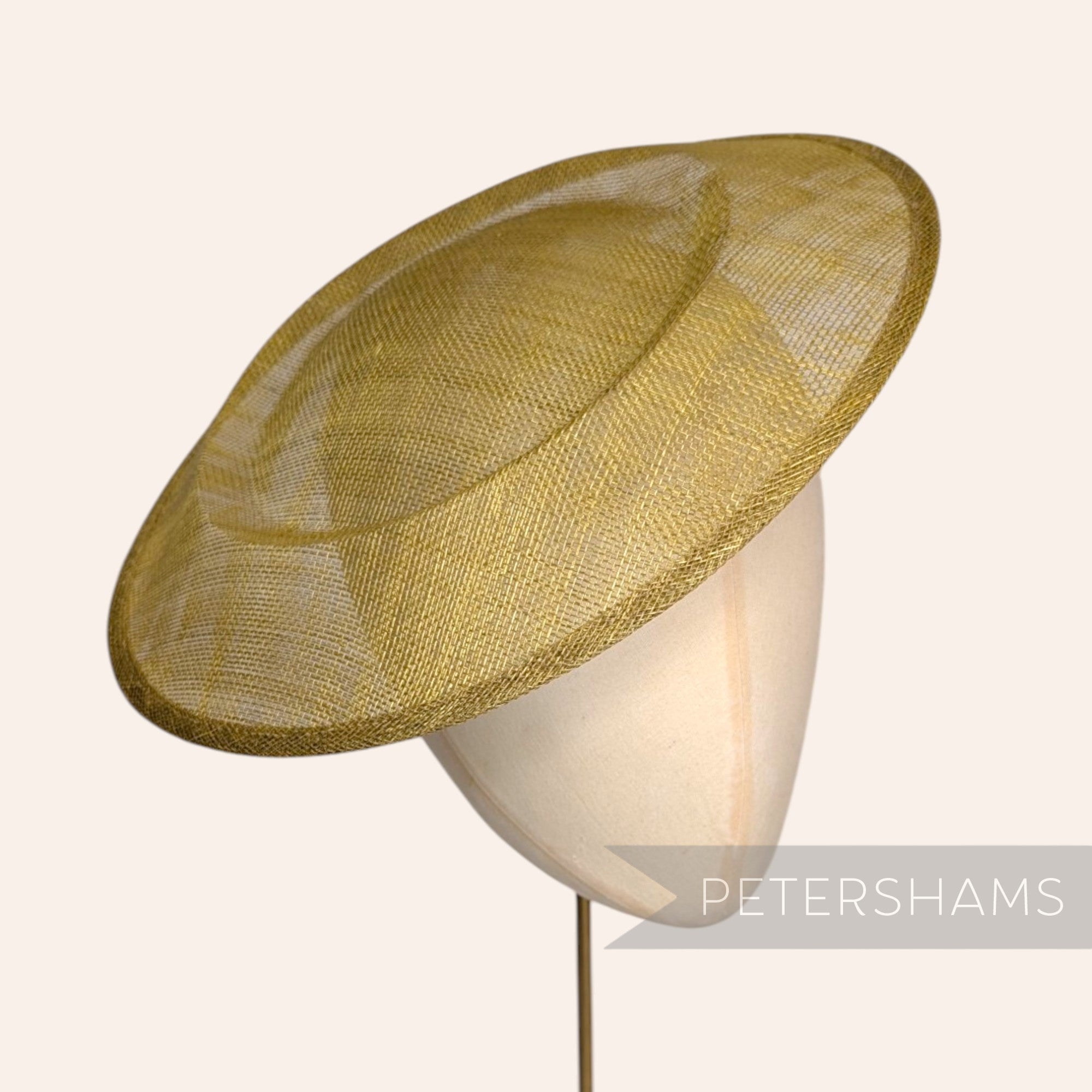29cm Large Round Saucer Sinamay Fascinator Hat Base