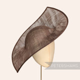 'Jackie' Double Pointed Sinamay Fascinator Hat Base