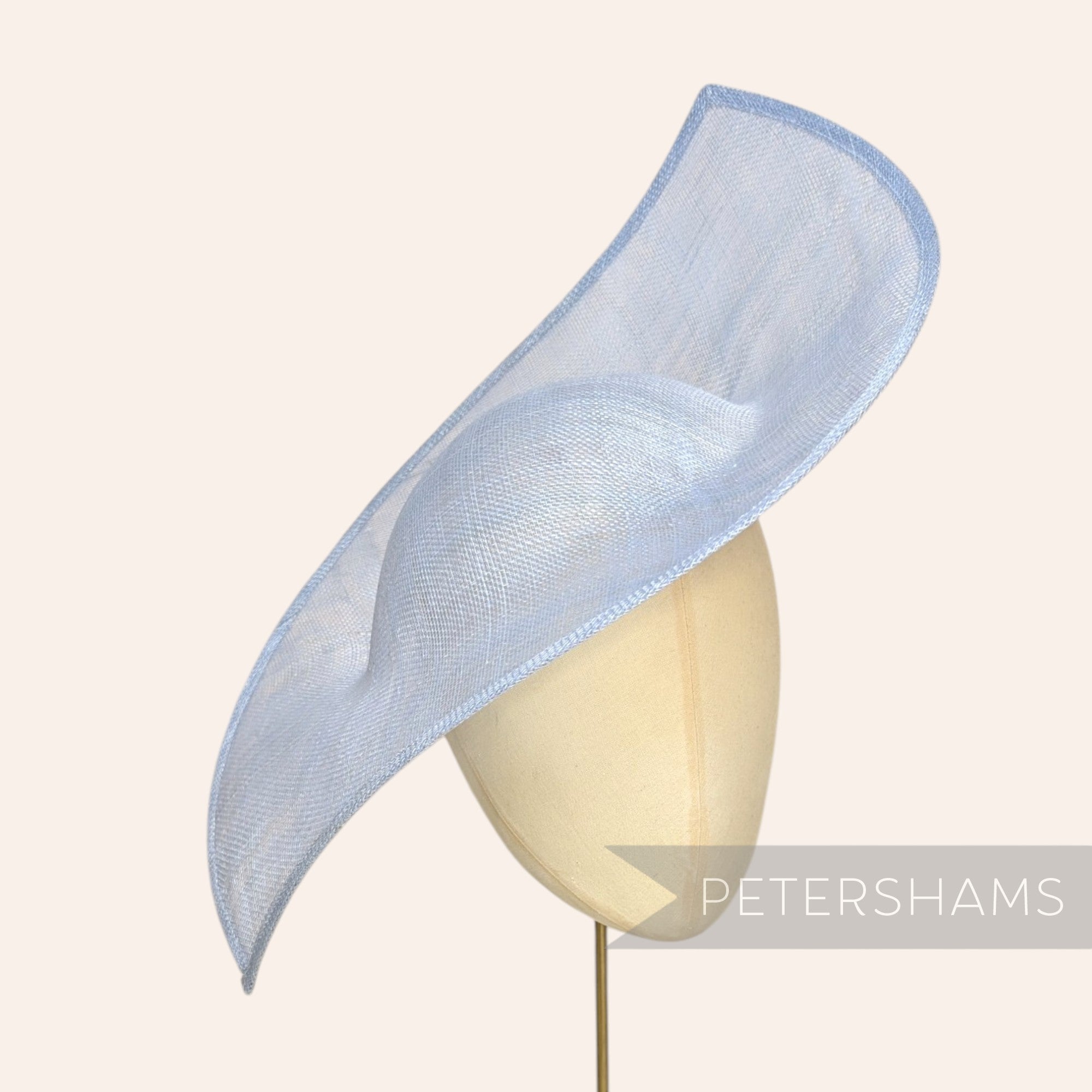 'Jackie' Double Pointed Sinamay Fascinator Hat Base