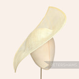 'Jackie' Double Pointed Sinamay Fascinator Hat Base