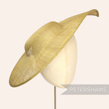 Extra Large Pointed Tip Sinamay Fascinator Hat Base