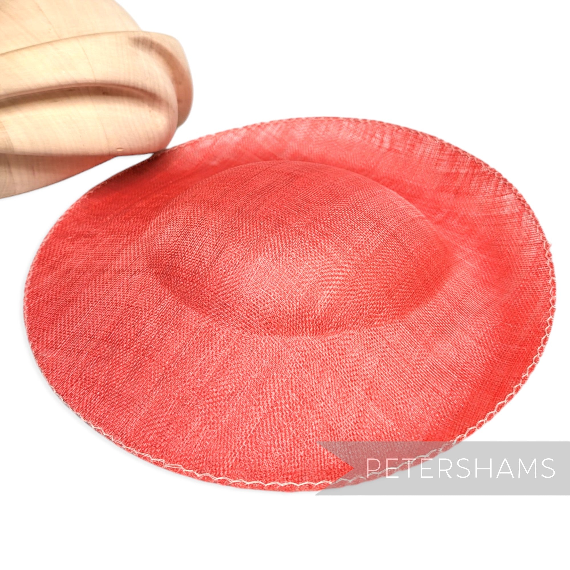 *One-off* Untrimmed 29cm Sloped Upturned Sinamay Base